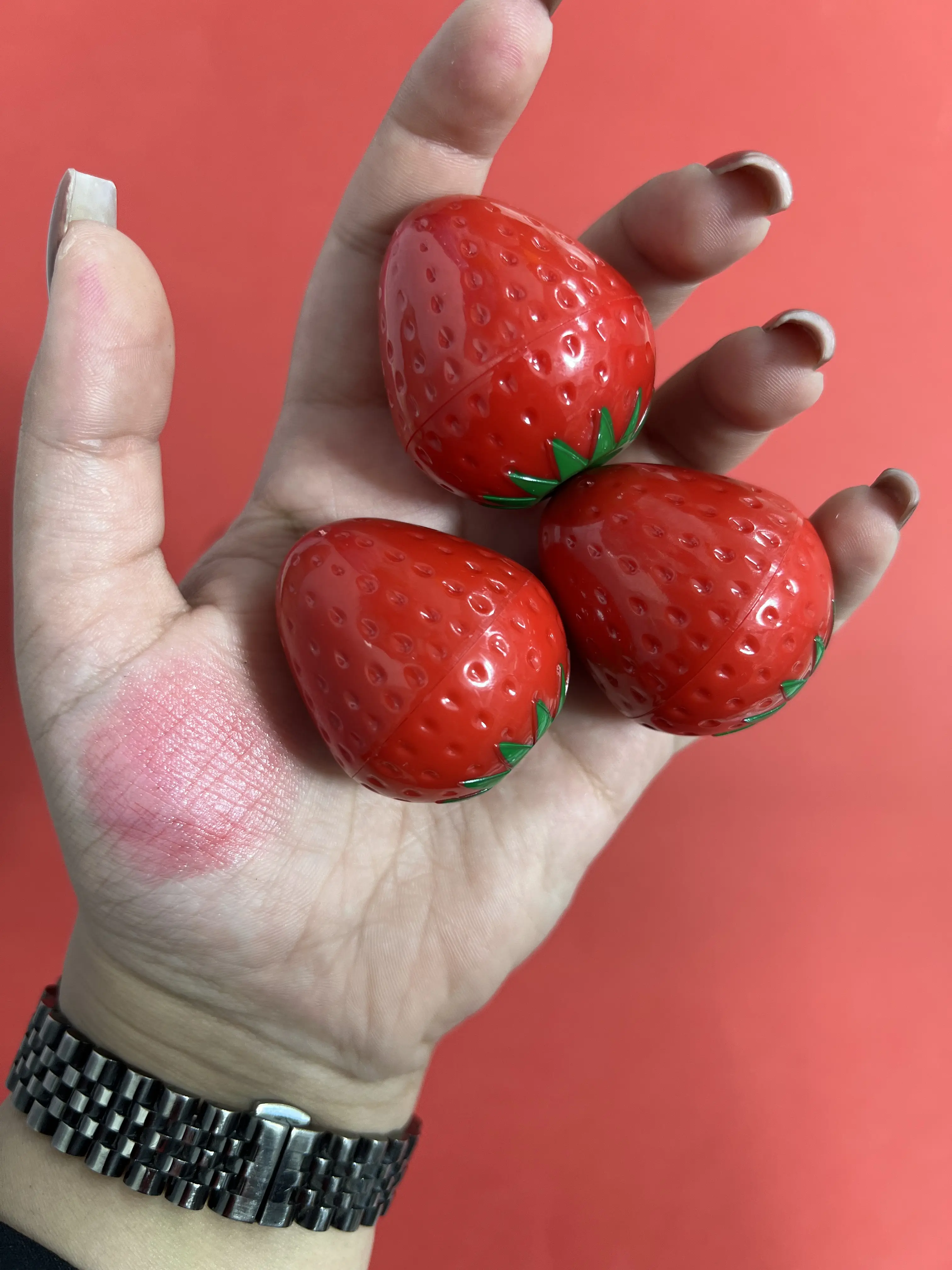 بالم لب حرارتی توت فرنگی